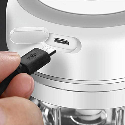 Picadora portatil de de verduras USB recargable