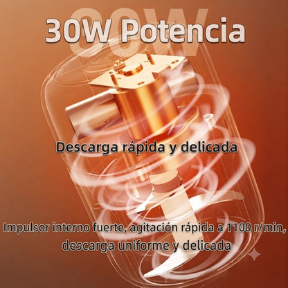 Picadora portatil de de verduras USB recargable